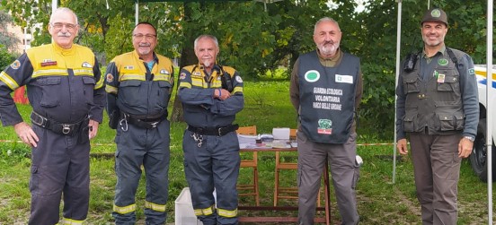 I nostri volontari Gev e Aib alla Festa del Soccorso di Garbagnate