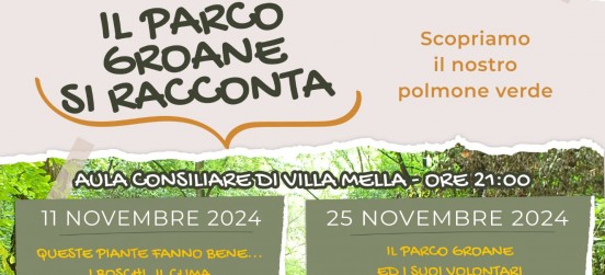 Il Parco delle Groane si racconta, due serate a Limbiate