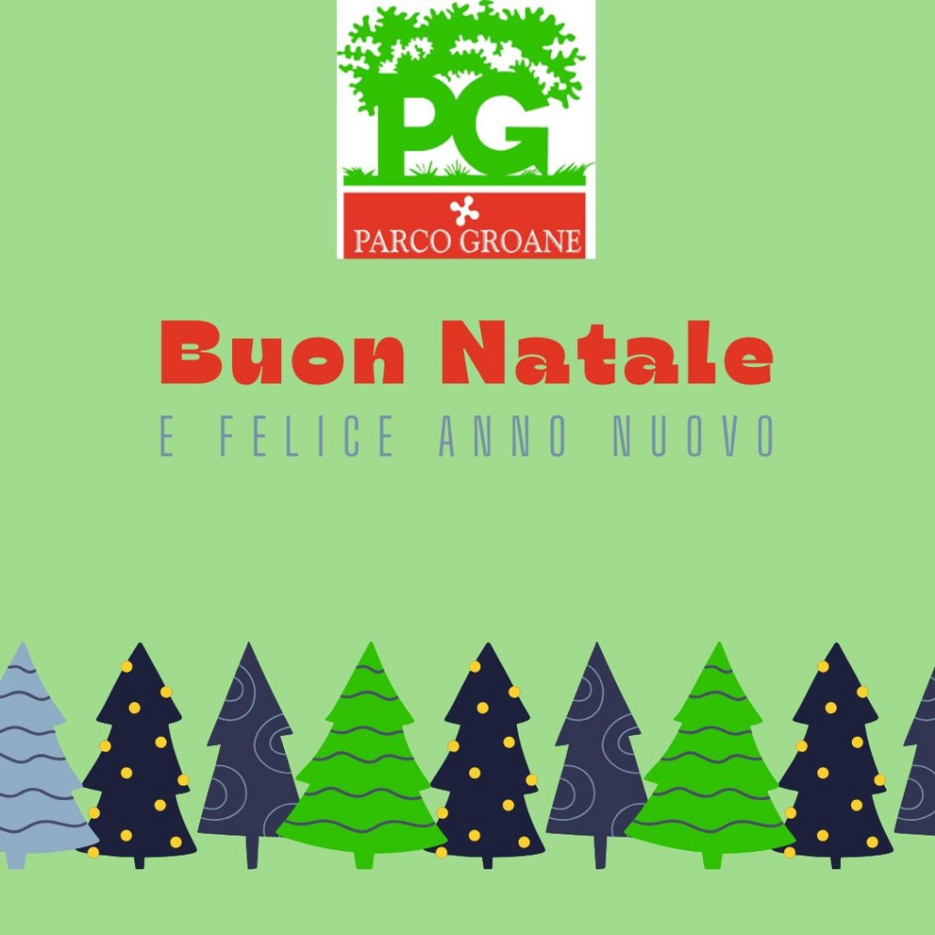 Post Instagram Buon Natale Semplice Illustrato Blu Celeste